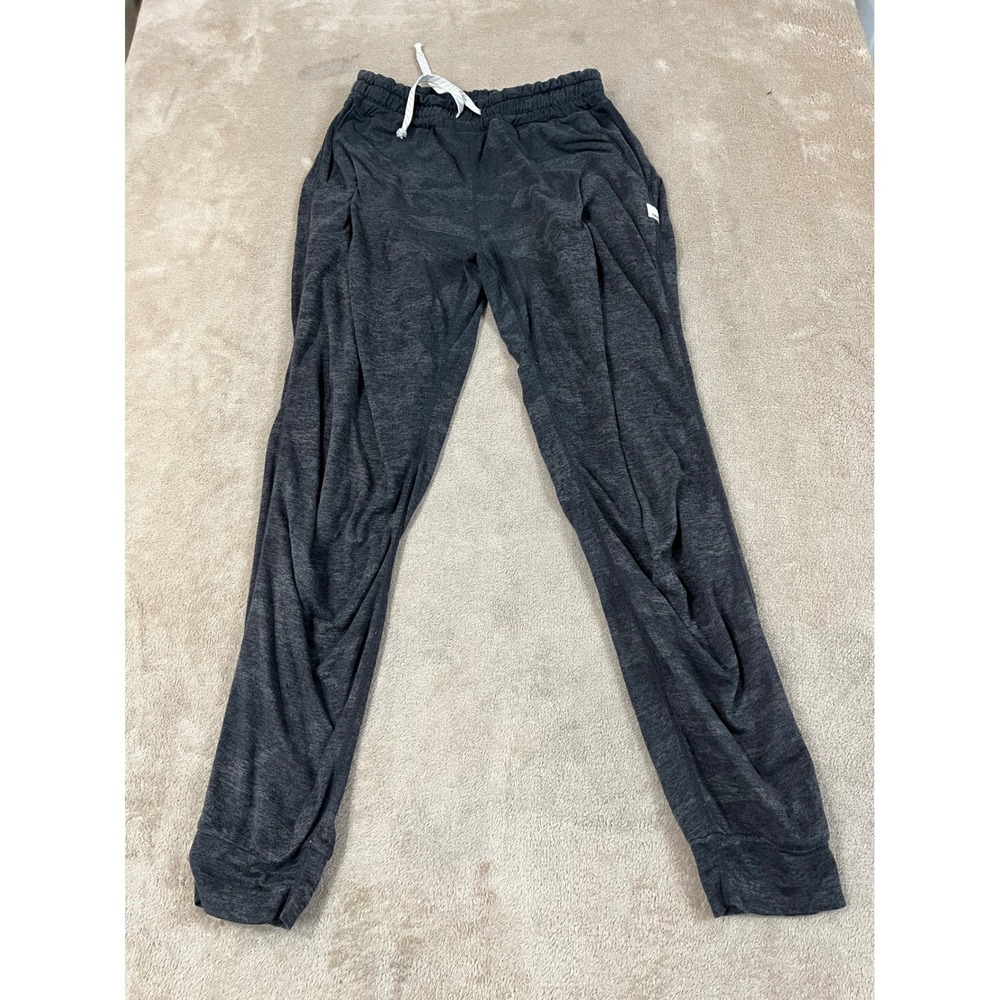 Vuori Performance Joggers Women 2XS Charcoal Gray  Stretch Wicking Gym VW303 EUC